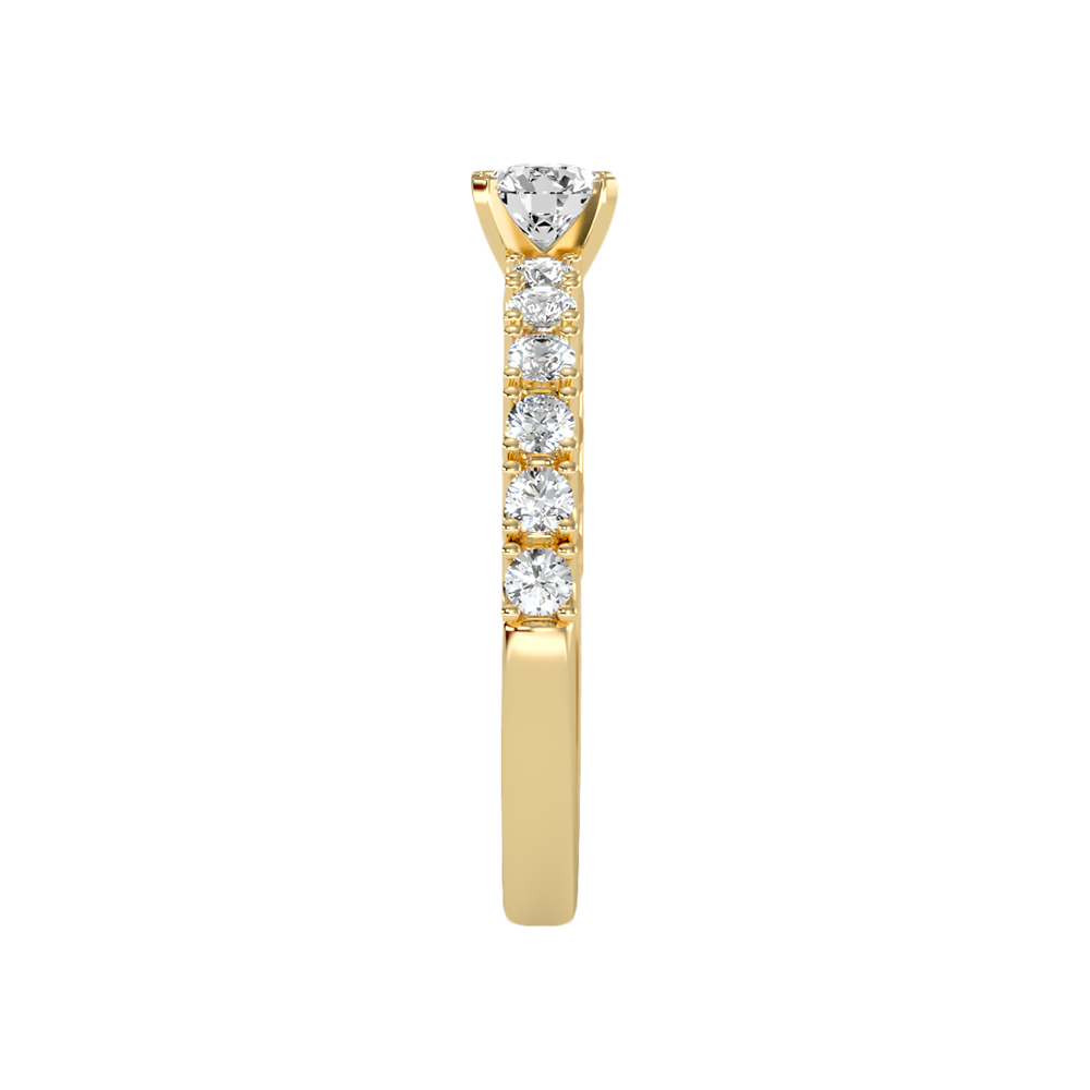Effective Solitaire Ring - Eleven