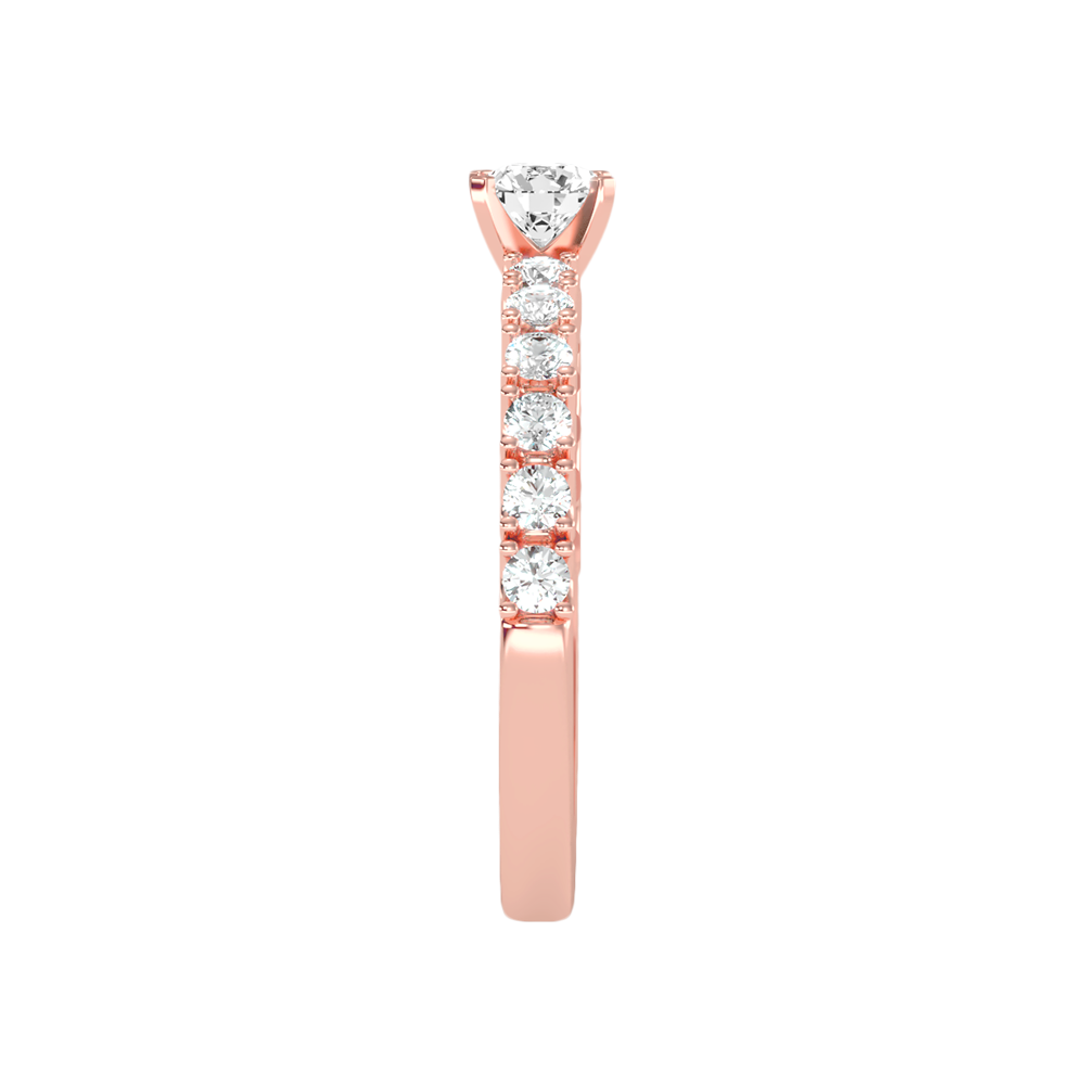 Effective Solitaire Ring - Eight