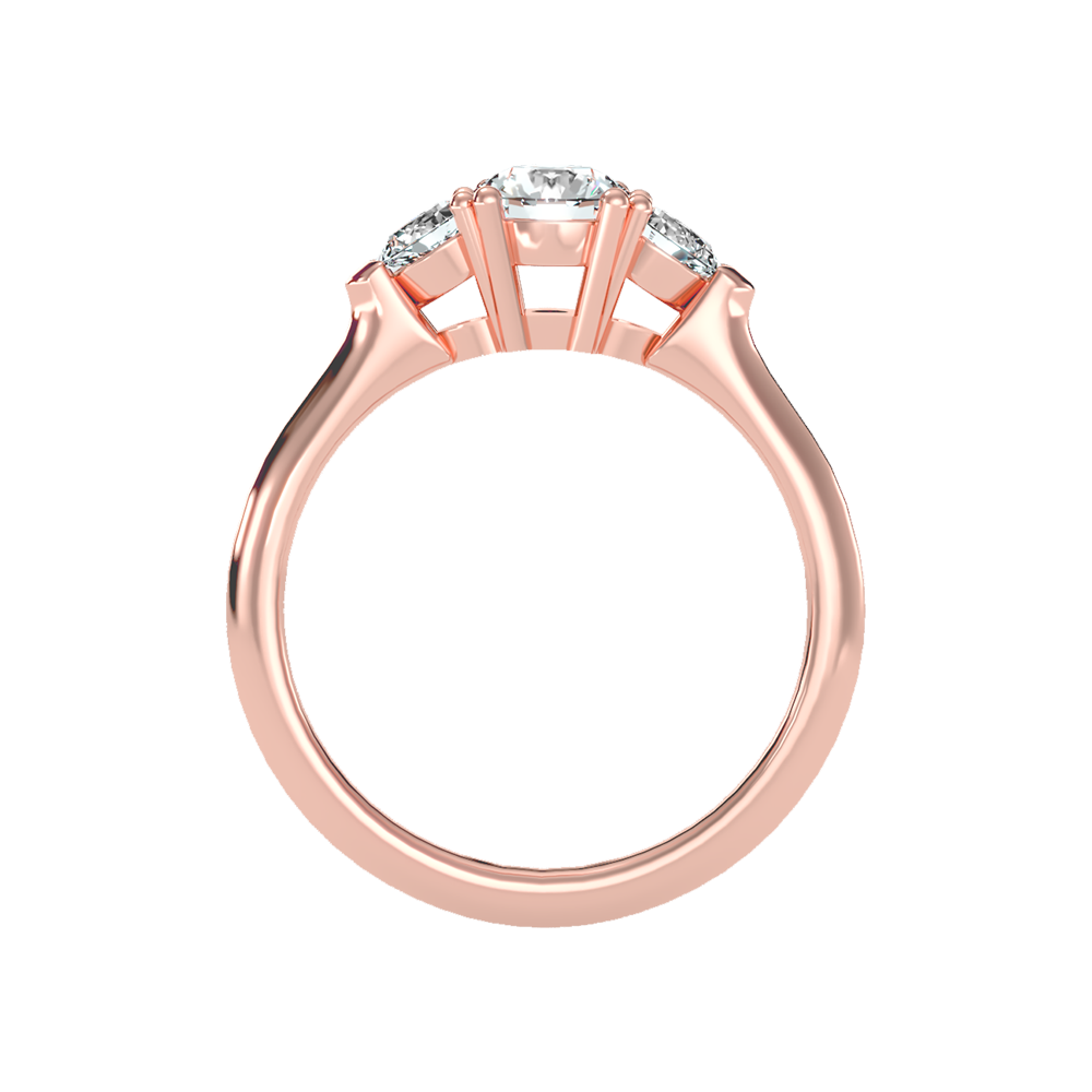 Efflorescence Solitaire Ring - Ten