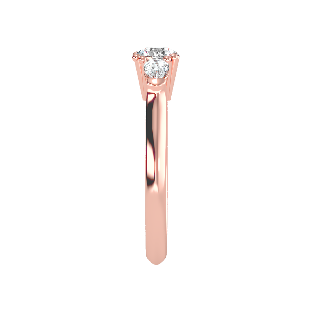 Efflorescence Solitaire Ring - Twelve