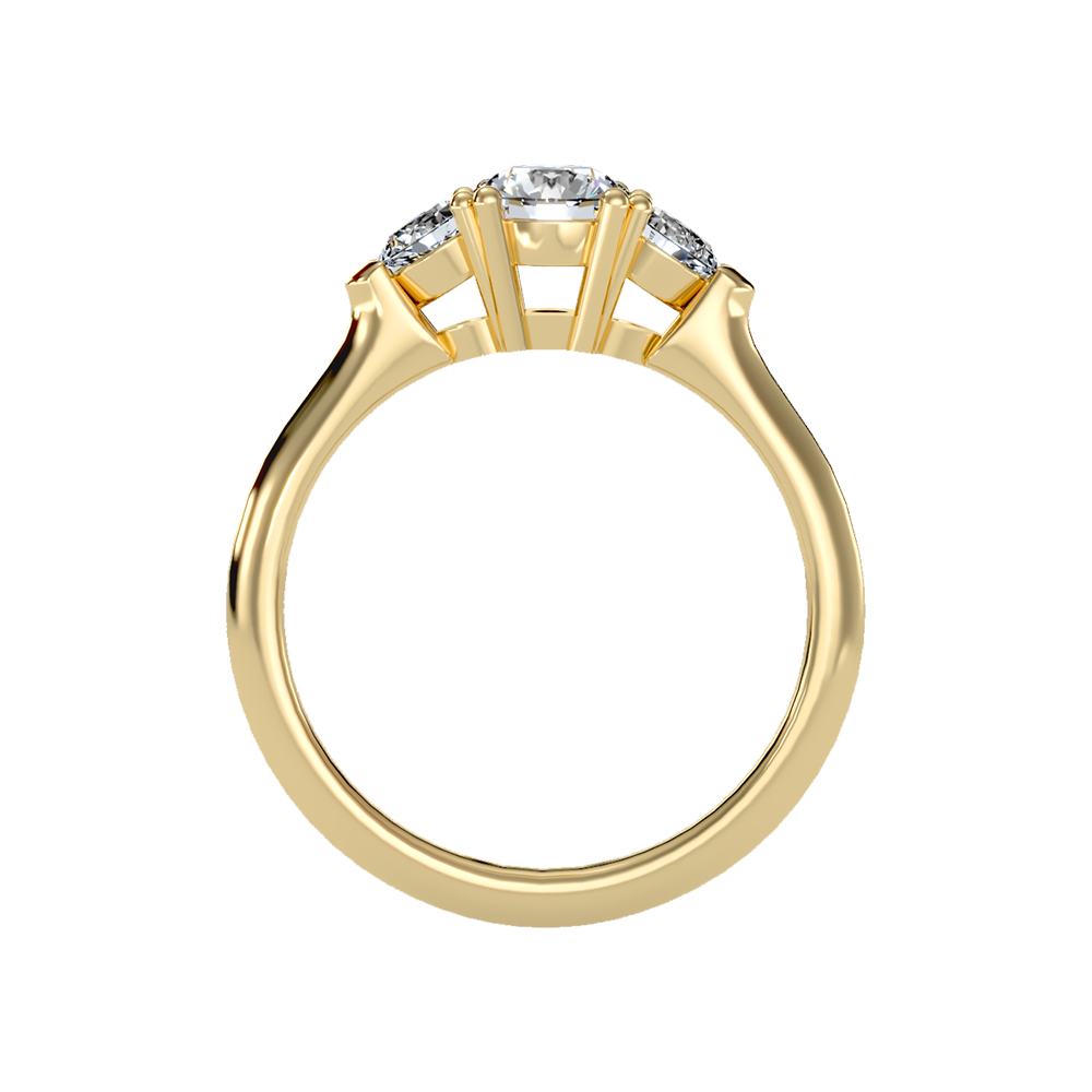 Efflorescence Solitaire Ring - Two