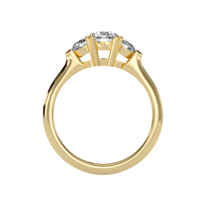 Efflorescence Solitaire Ring - Two