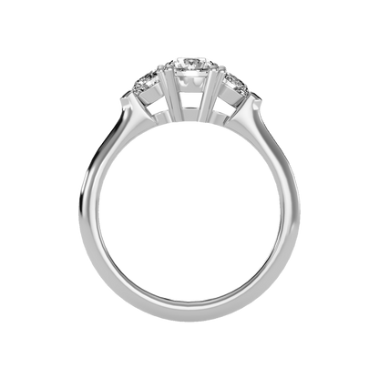 Efflorescence Solitaire Ring - Eight
