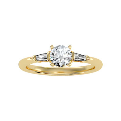 Effulgent Solitaire Ring In 925 Sterling Silver - Two