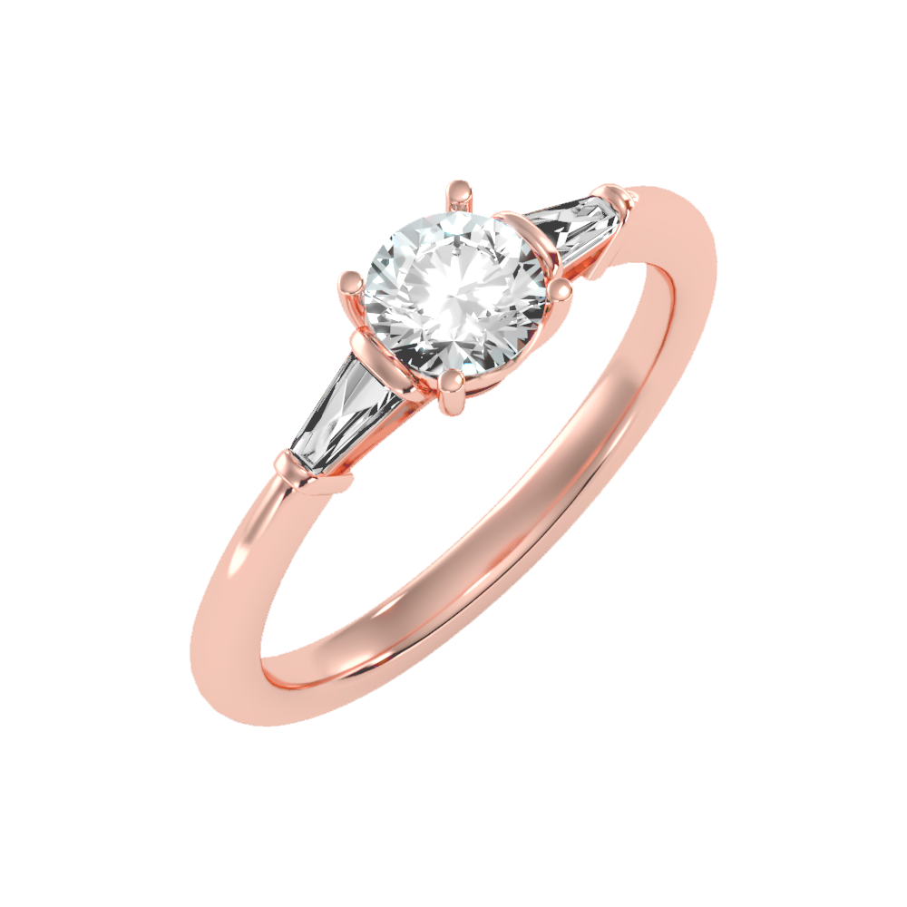 Effulgent Solitaire Ring In 925 Sterling Silver - Nine