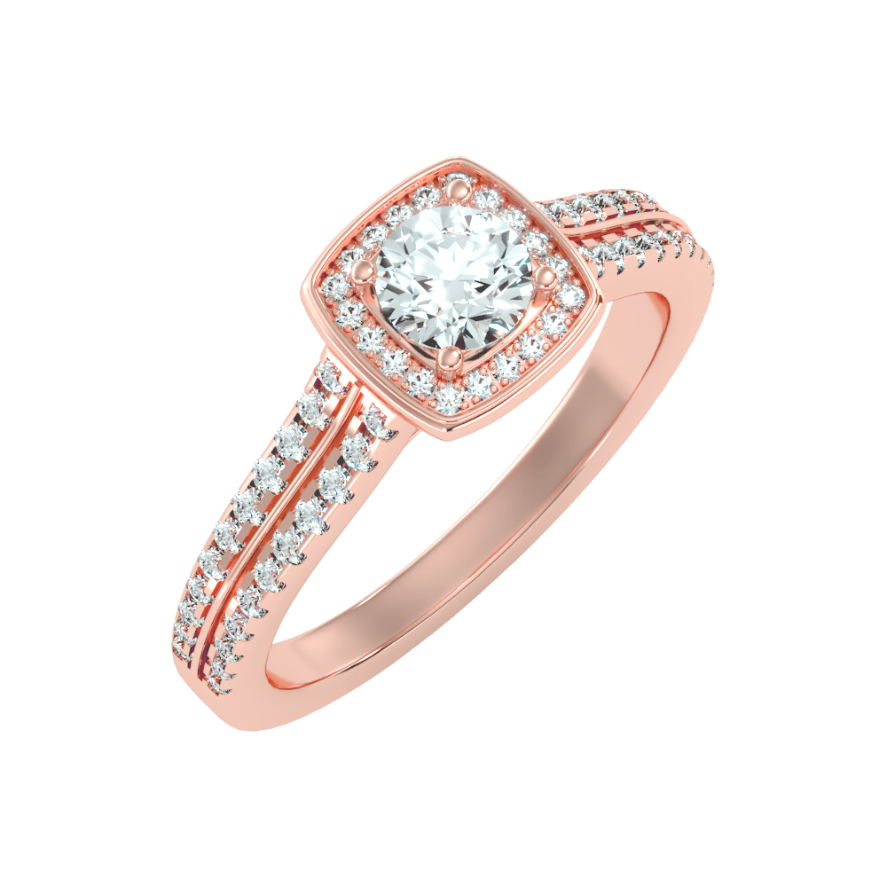 Elated Halo Ring - One