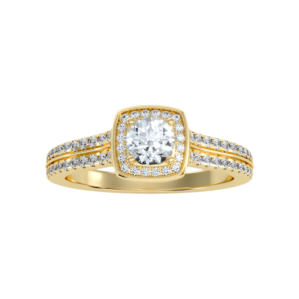 Elated Halo Ring - Ten