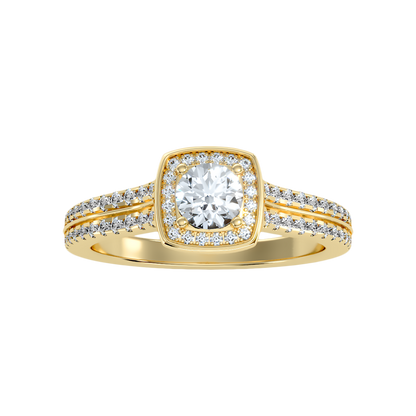 Elated Halo Ring - Ten