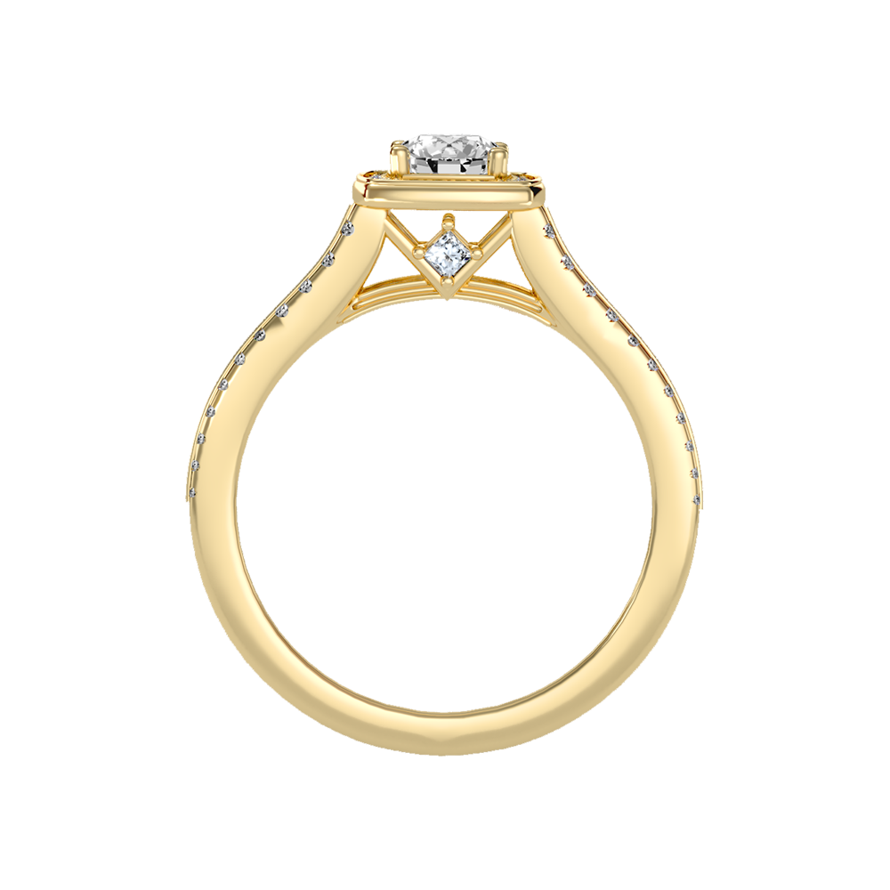 Elated Halo Ring - Twelve
