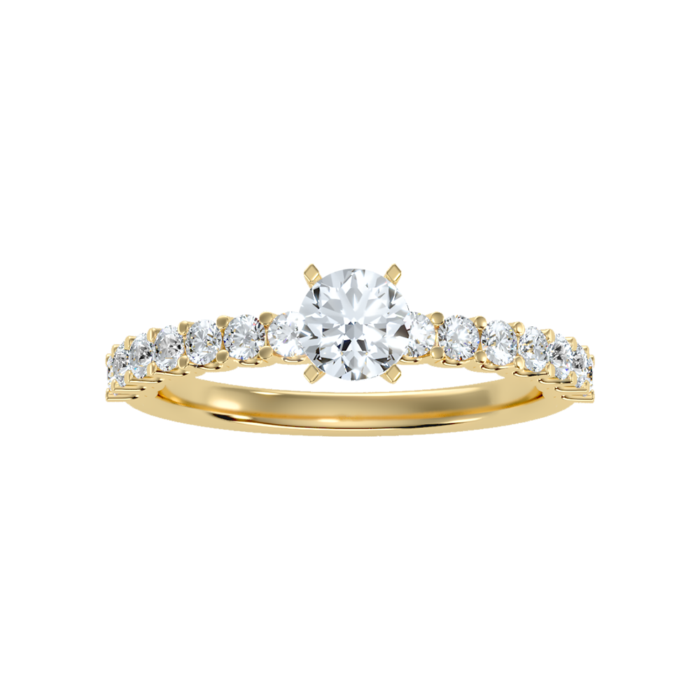 Electric Solitaire Ring - Ten