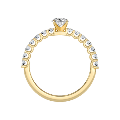 Electric Solitaire Ring - Twelve