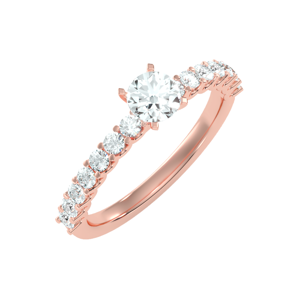 Electric Solitaire Ring - Five