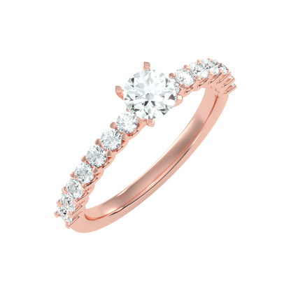 Electric Solitaire Ring - Five