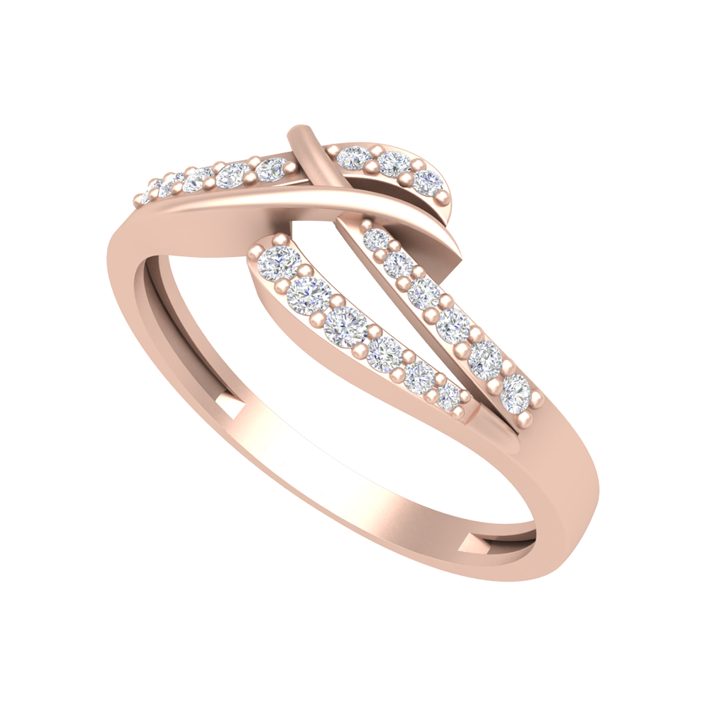 Elegant Hoop Fashion Ring - One