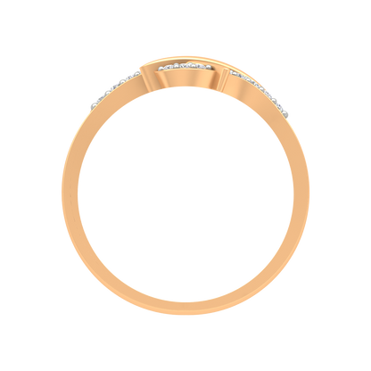 Elegant Hoop Fashion Ring - Twelve