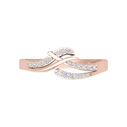 Elegant Hoop Fashion Ring - Two
