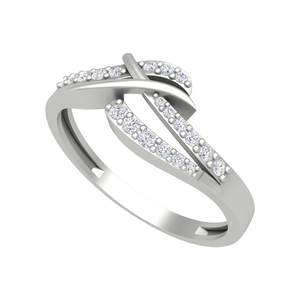 Elegant Hoop Fashion Ring - Five