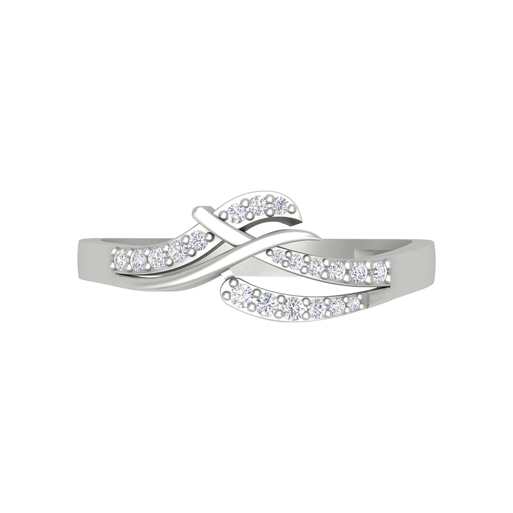 Elegant Hoop Fashion Ring - Six