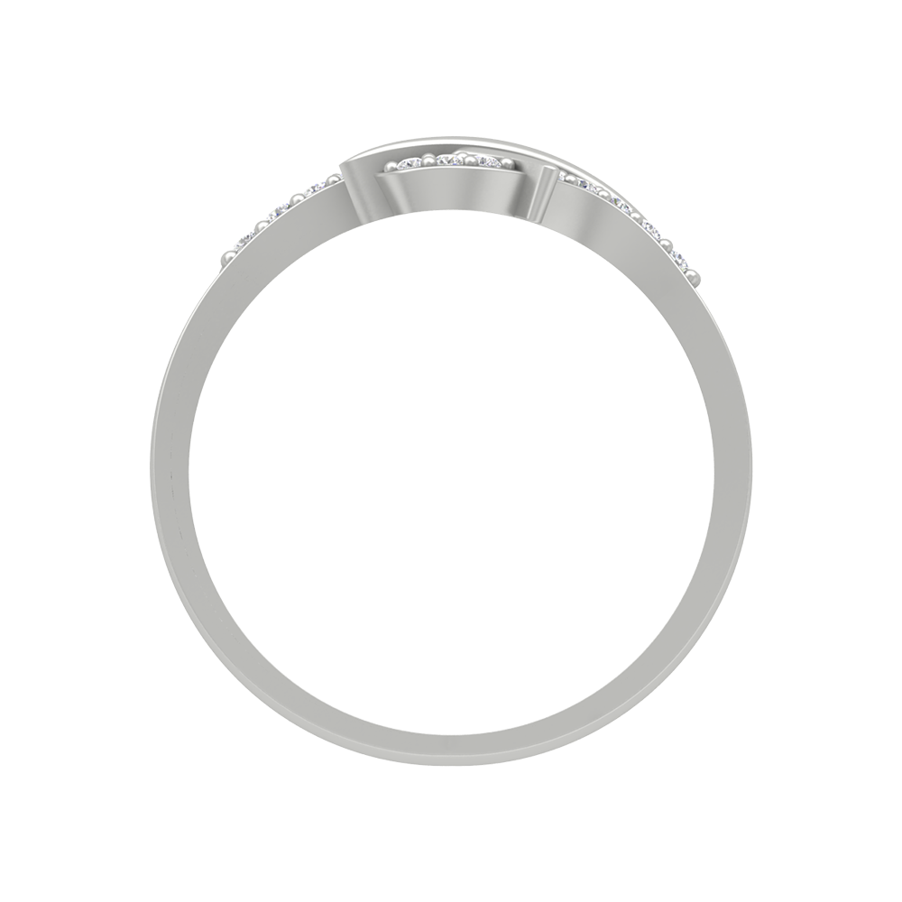 Elegant Hoop Fashion Ring - Eight
