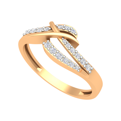 Elegant Hoop Fashion Ring - Nine