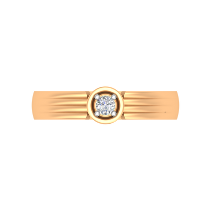 Elegant Ring Single Stone Ring In 925 Sterling Silver - Ten