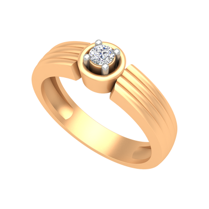 Elegant Ring Single Stone Ring In 925 Sterling Silver - Nine