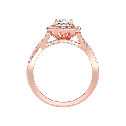 Elegant Solitaire Ring In 925 Sterling Silver - Ten
