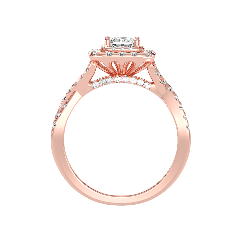 Elegant Solitaire Ring - Ten