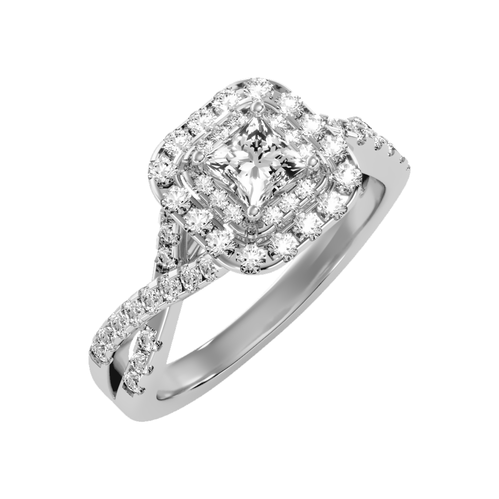 Elegant Solitaire Ring - Five
