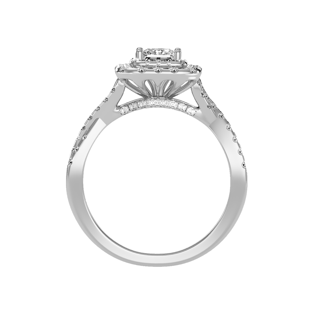 Elegant Solitaire Ring - Eight