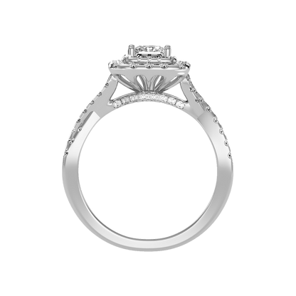 Elegant Solitaire Ring - Eight