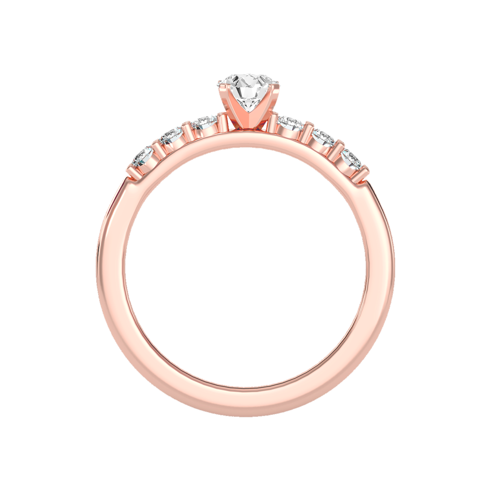 Elevated Solitaire Ring - Six