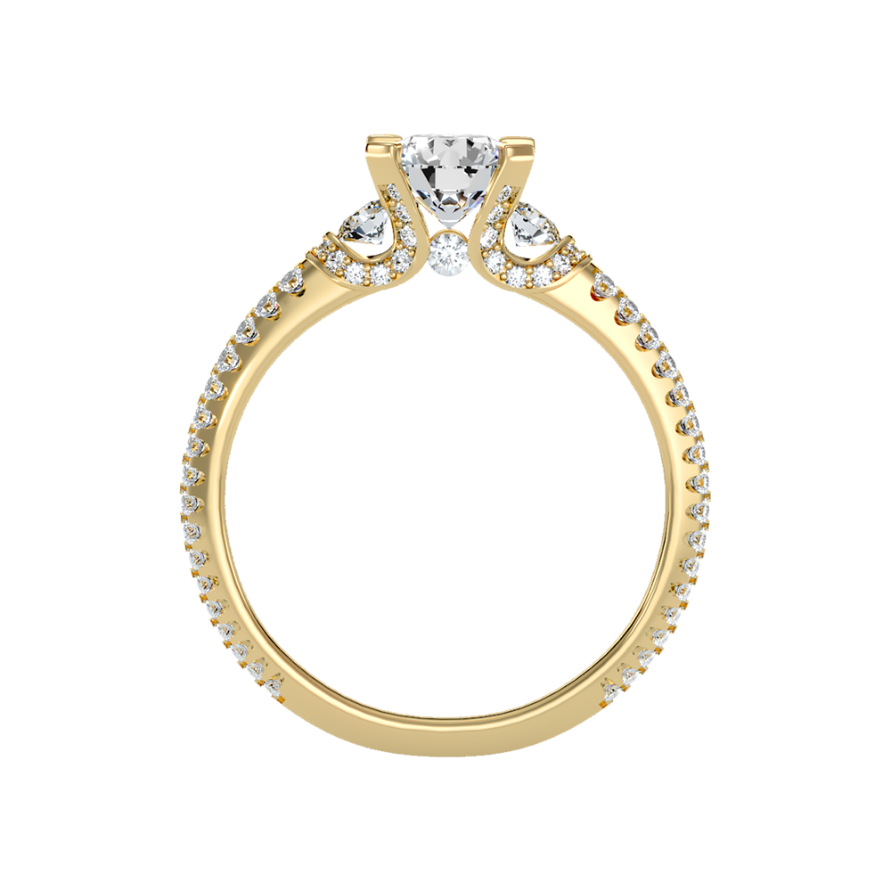 Elight Tri Stone Ring - Twelve