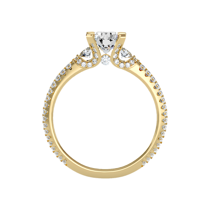 Elight Tri Stone Ring - Twelve