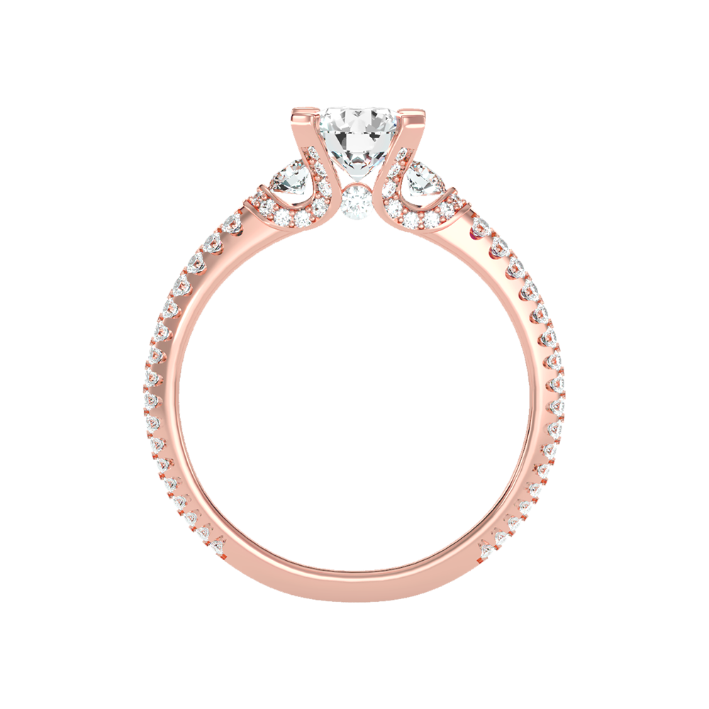 Elight Tri Stone Ring - Six