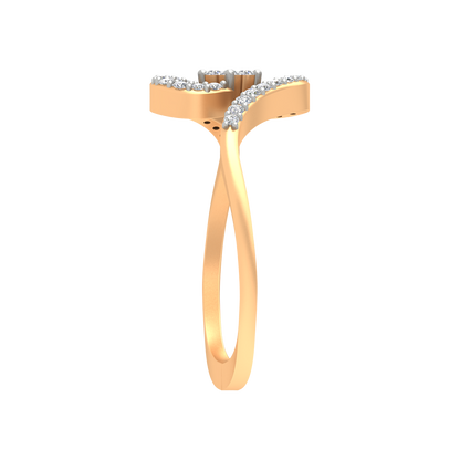 Elish Diamond Ring In 925 Sterling Silver - Twelve