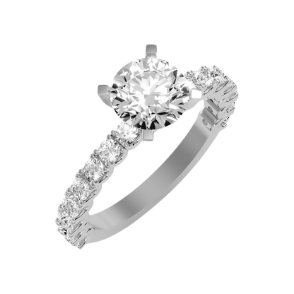 Elysian Solitaire Ring - One
