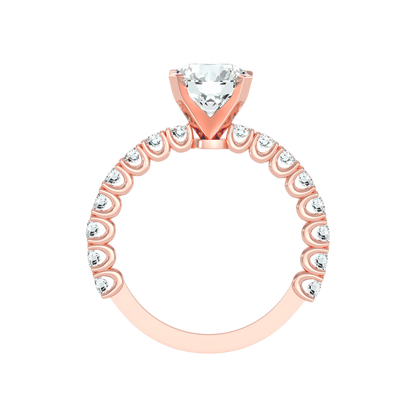 Elysian Solitaire Ring - Six