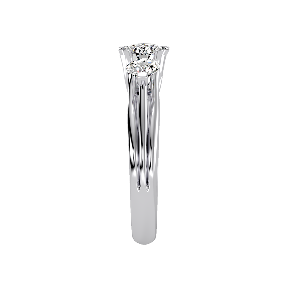 Emerald Seas Tri Stone Ring - Seven