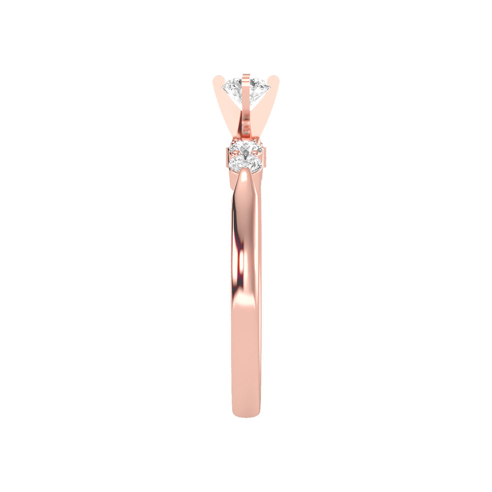 Eminent Solitaire Ring In 925 Sterling Silver - Eight