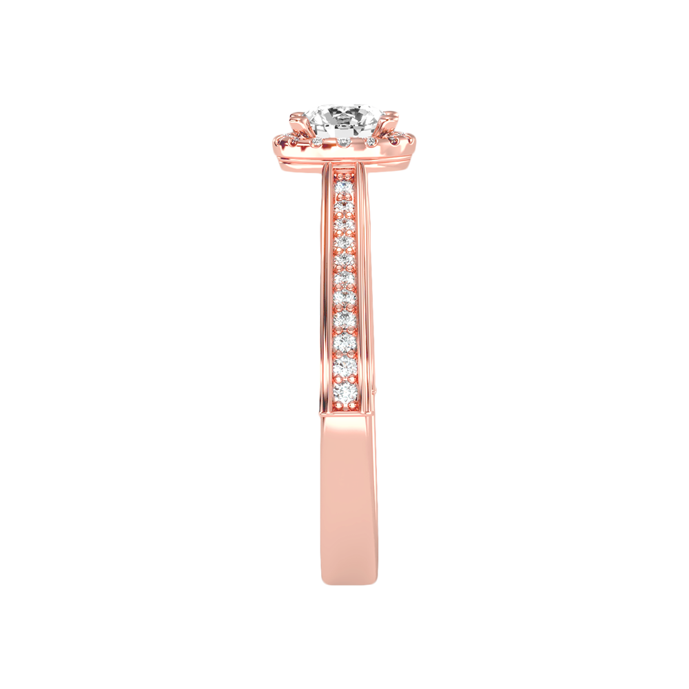 Enchanting Diamond Ring In 925 Sterling Silver - Eight