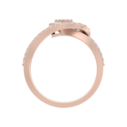 Endless Diamonds Cluster Ring - Four