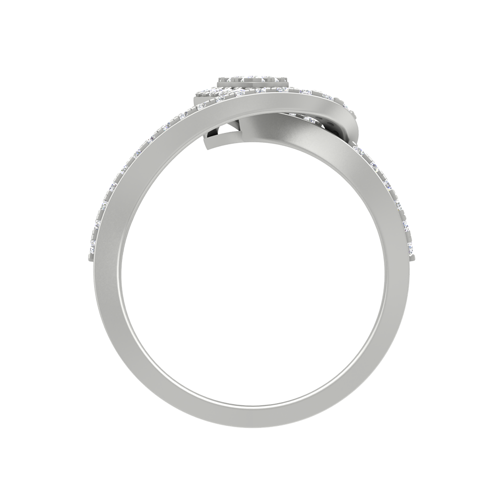 Endless Diamonds Cluster Ring - Eight
