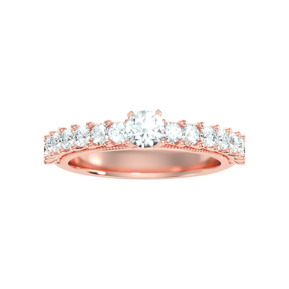 Enormous Solitaire Ring - Ten
