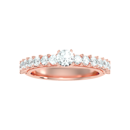 Enormous Solitaire Ring - Ten