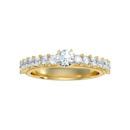 Enormous Solitaire Ring - Two