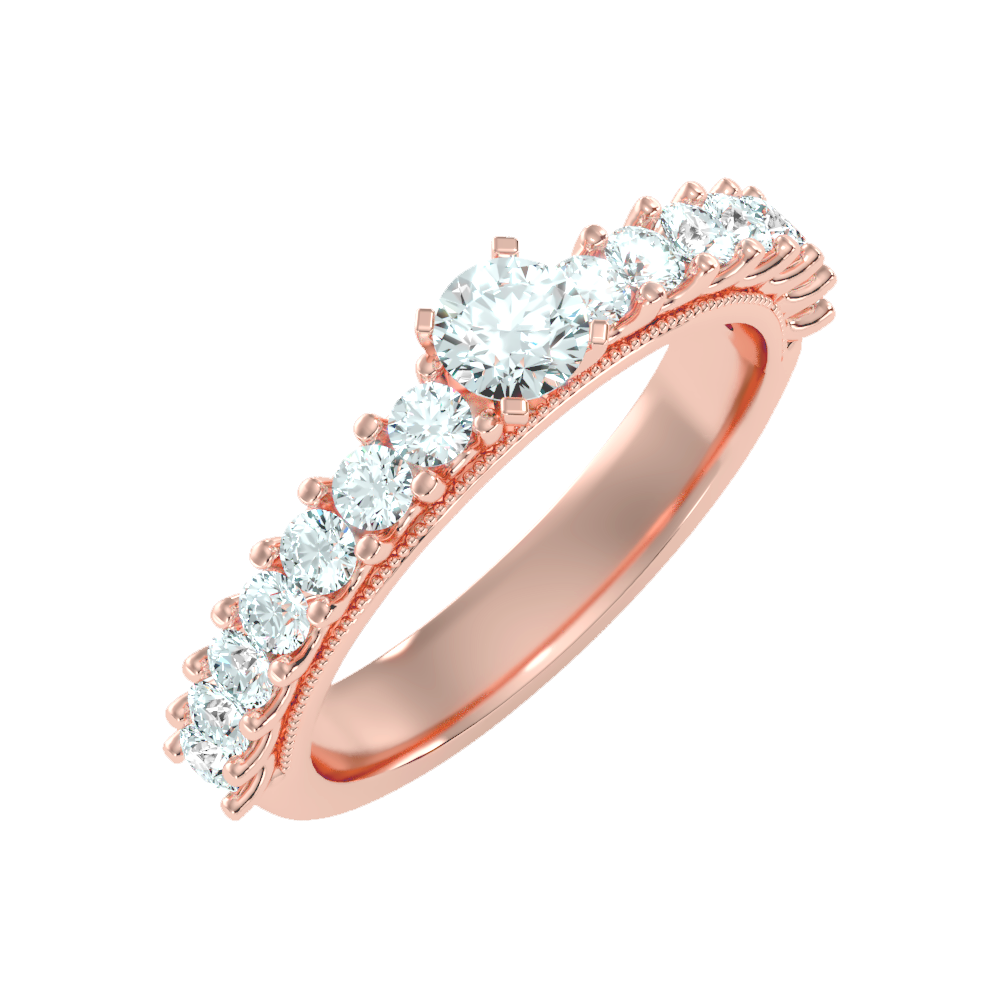 Enormous Solitaire Ring - Nine