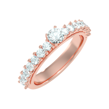 Enormous Solitaire Ring - Nine