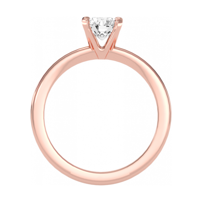 Enriching Solitaire Ring In 925 Sterling Silver - Nine