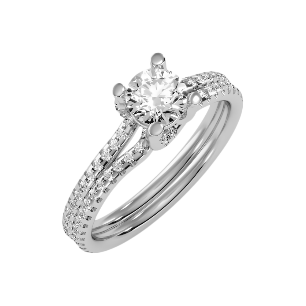 Enthusiastic Solitaire Ring - One